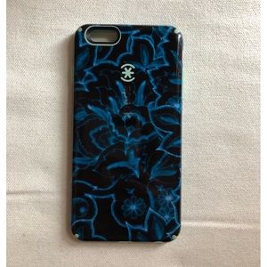 Speck iPhone 6 Plus Case - electric blue floral