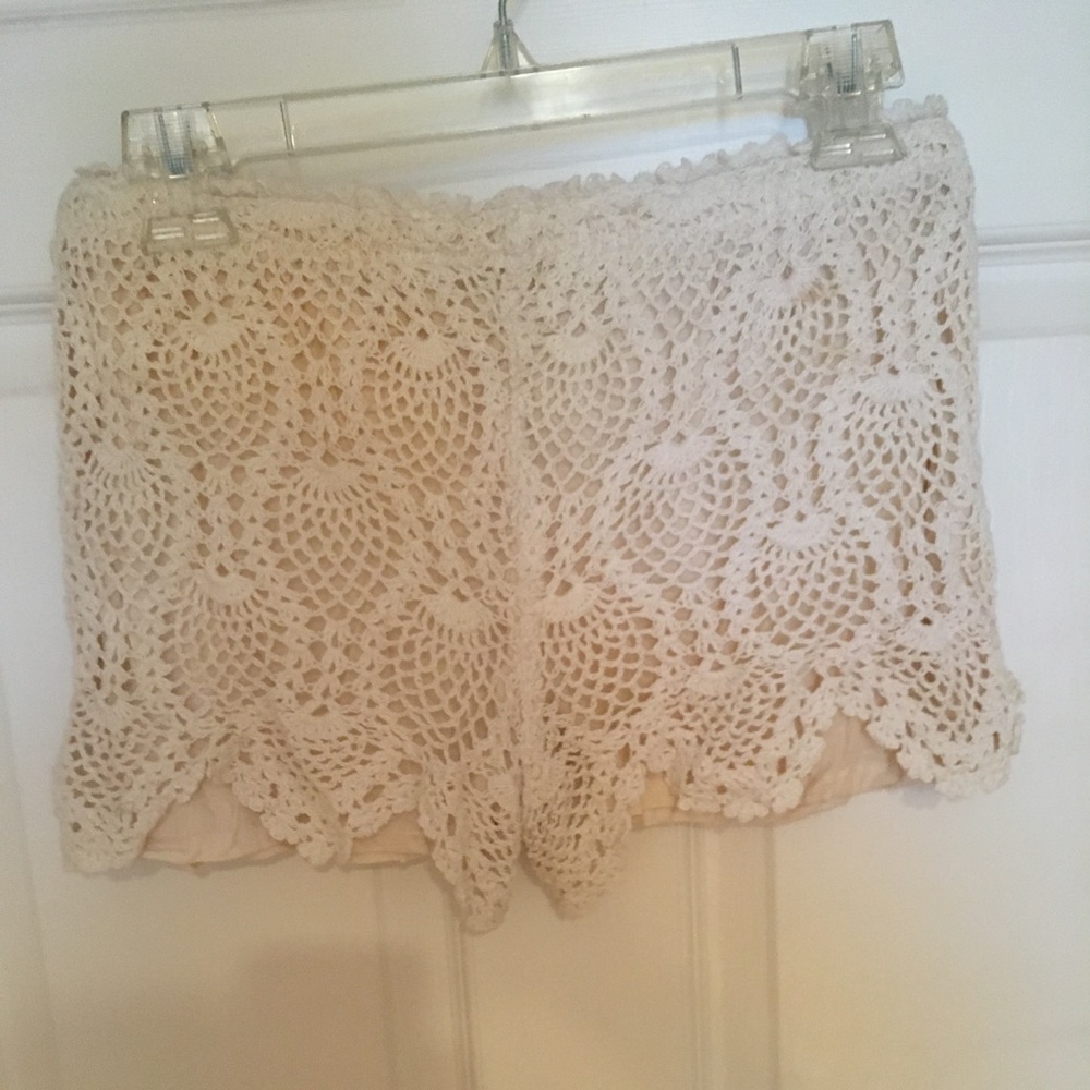 Knit shorts from boutique
