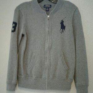 Boy teen designer cardigan