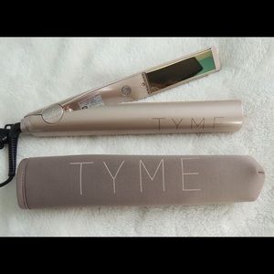 Tyme 2-in-1 Curling Iron & Hair Straightener