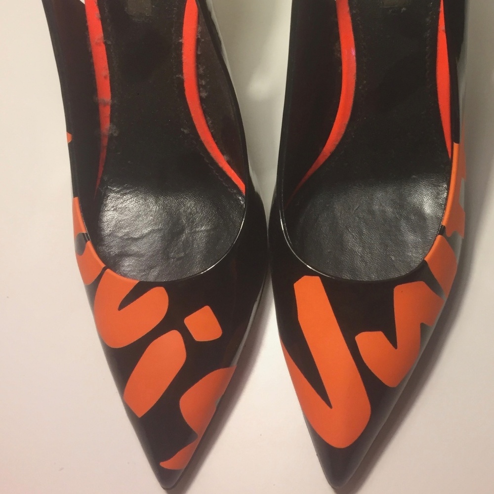 Louis Vuitton Graffiti Slingback Heels 39 - Picture 3 of 7