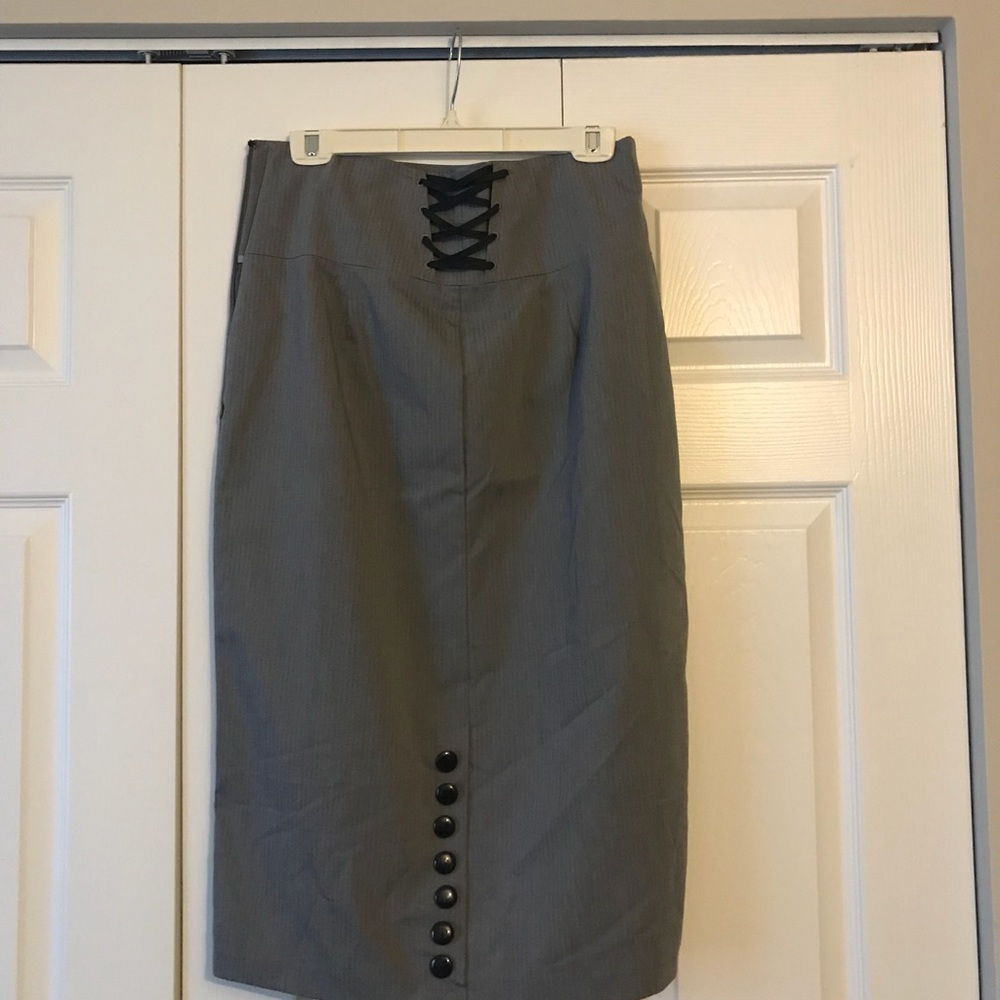 Long Pencil Skirt
