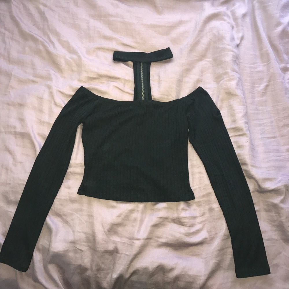 Black Choker Top