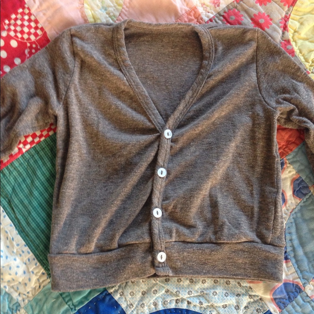 American Apparel Cardigan 12-18 months