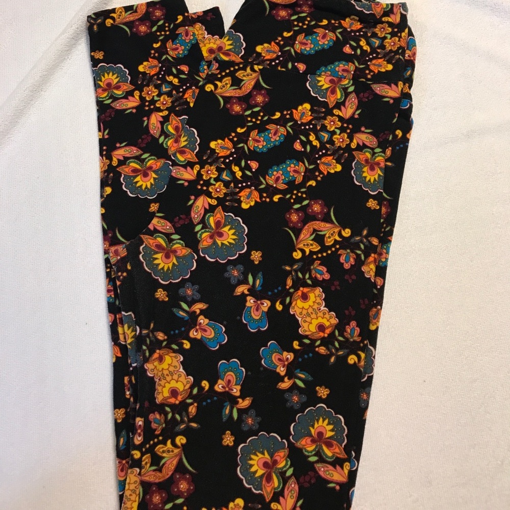 Lularoe floral leggings
