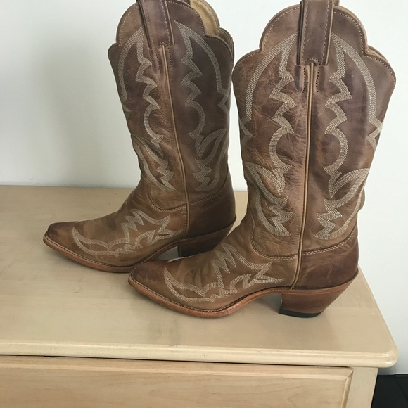 Ladies cowboy Justin's Cowboy boots - Picture 3 of 5