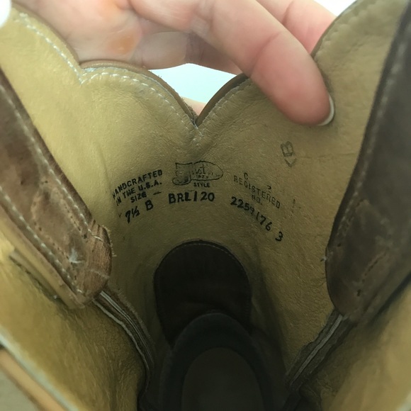 Ladies cowboy Justin's Cowboy boots - Picture 4 of 5