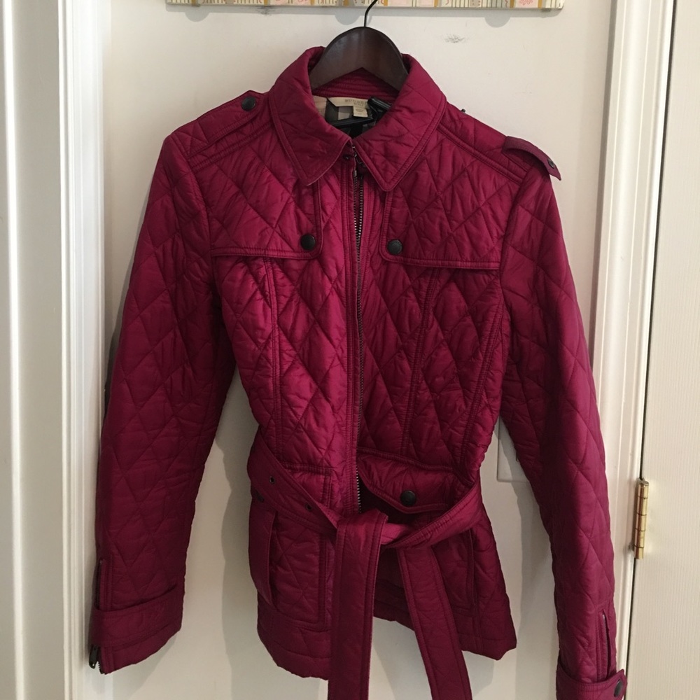 🌺 LIKE NEW! Spring Burberry Brit Jacket
