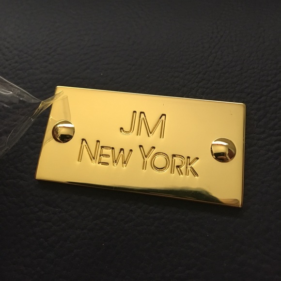 JM New York Brown and Blue Purse/ Handbag - Picture 2 of 2