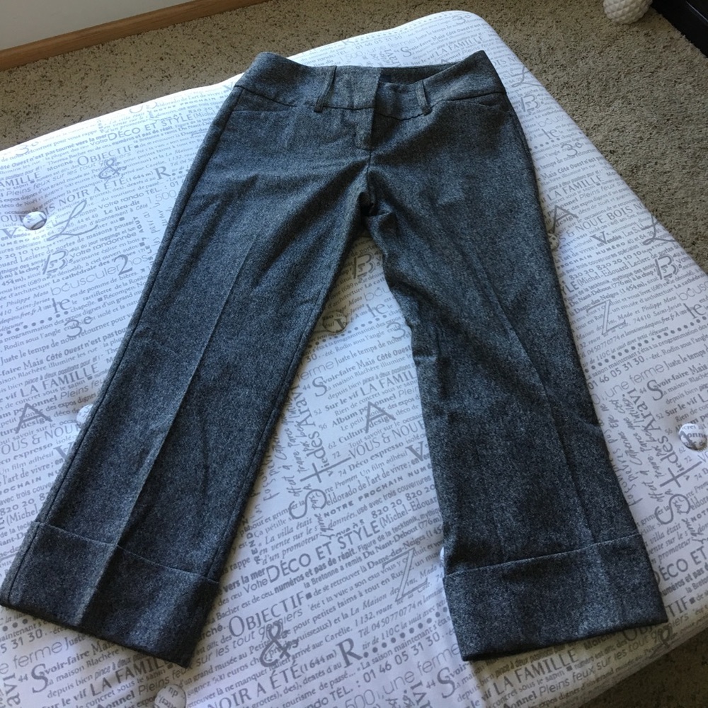 Express cropped pants