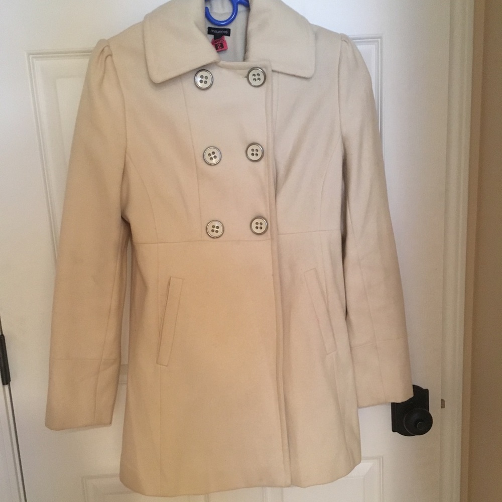 Pea coat, Dressy, Maurices just dry cleaned
