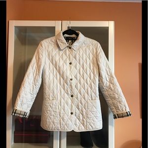 Burberry quilted jacket