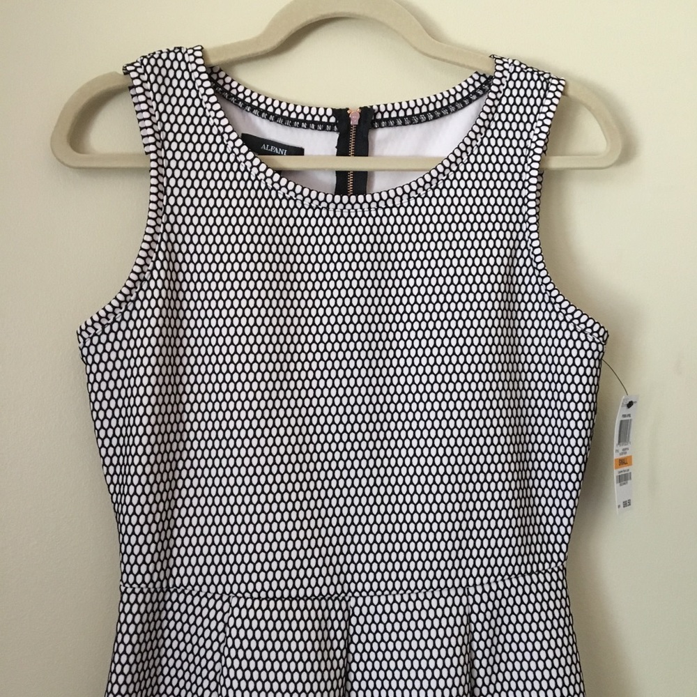 NWT Alfani Fit and Flare Dress Small