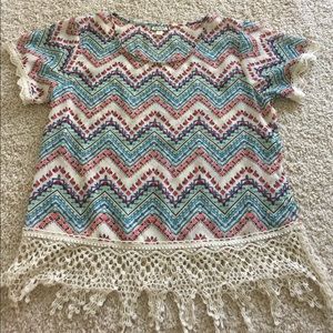 Bohemian style blouse