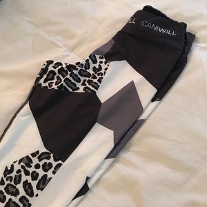 I Can I Will Leopard Leggings