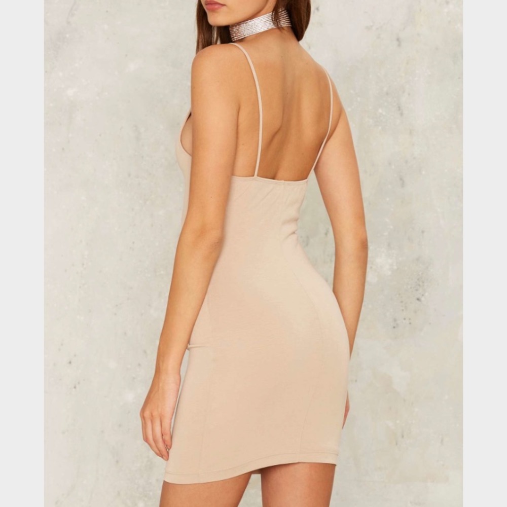 Nasty Gal Cowl mini dress never worn - Picture 4 of 7