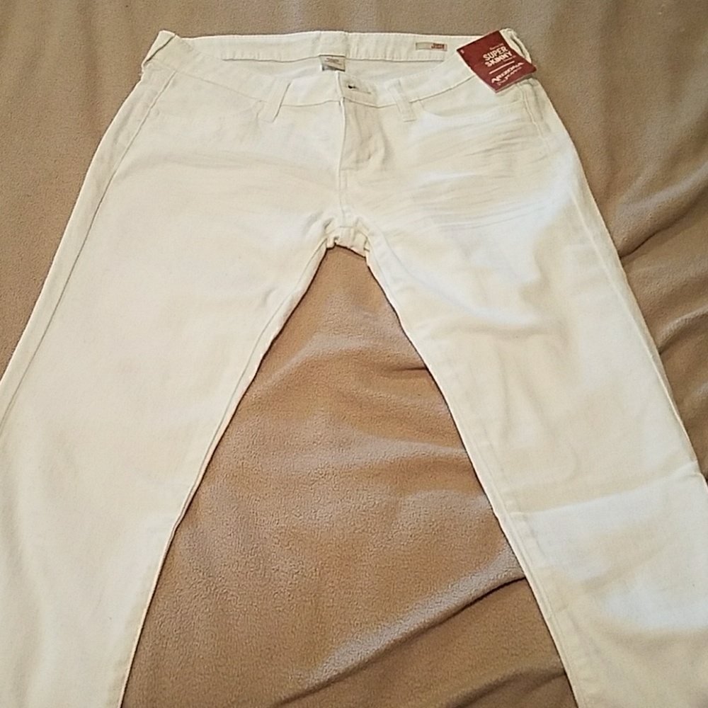 Skinny white Jeans