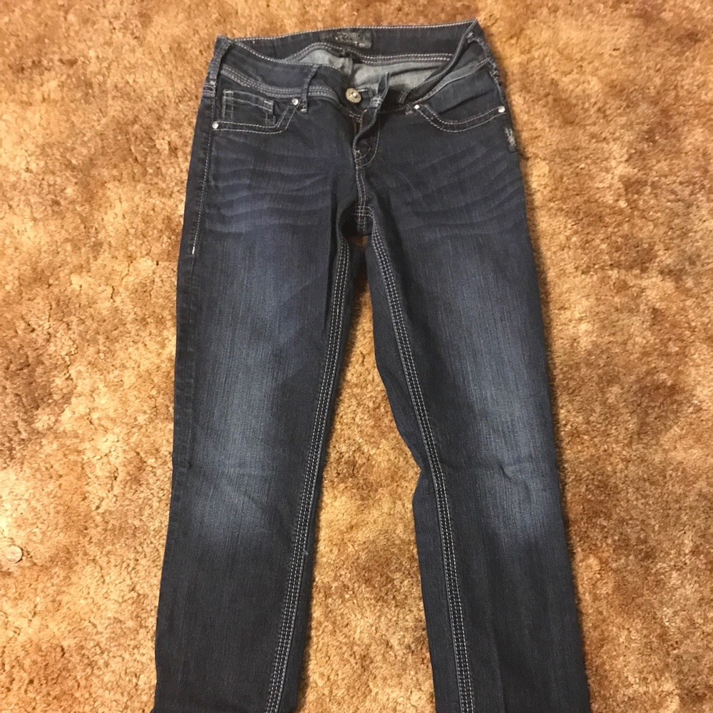 Silver Suki Straight Jeans