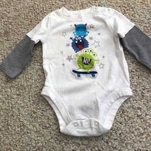 ❤️BUY 5 for $11 Boys: Long Sleeve Onesie