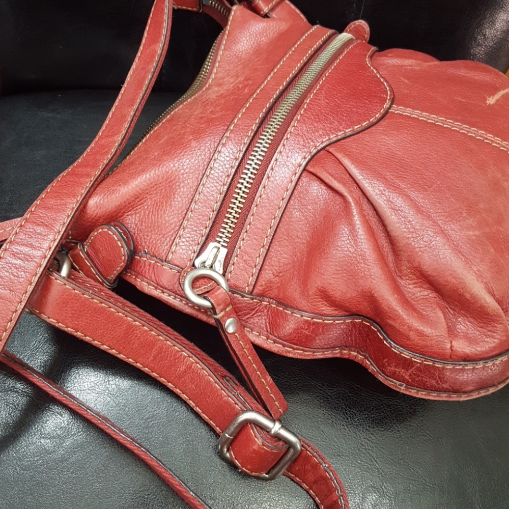 Fossil Leather Crossbody Bag - Picture 5 of 10