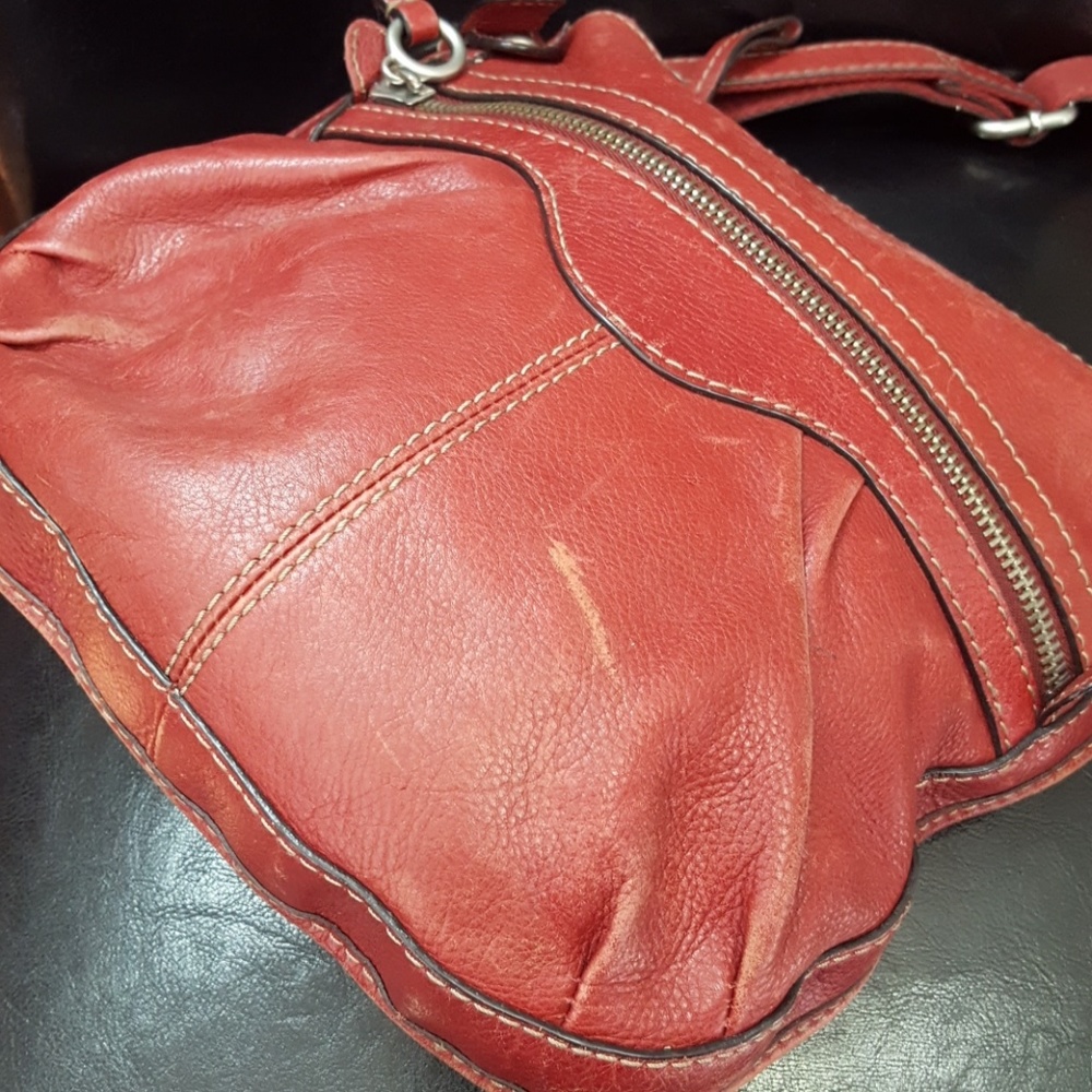 Fossil Leather Crossbody Bag - Picture 6 of 10