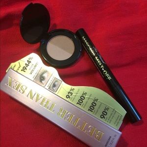 New Too Faced Better than sex mascara & remover