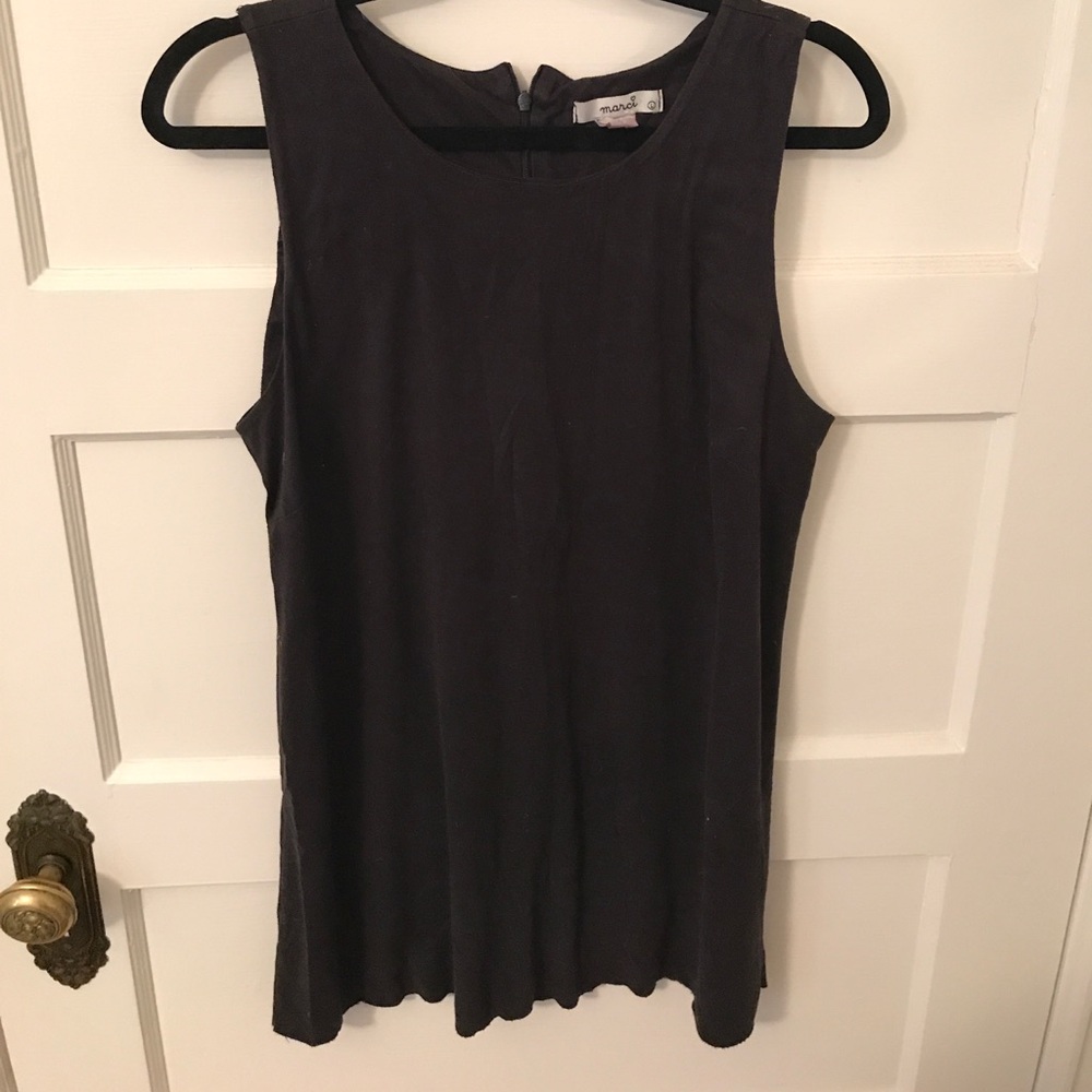 Suede-like Shirt Dress