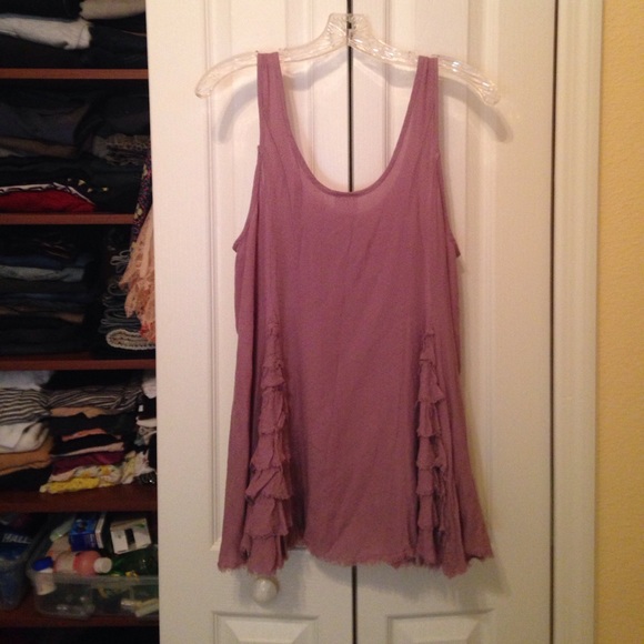 Free People Ruffled Up Tunic - Picture 2 of 3