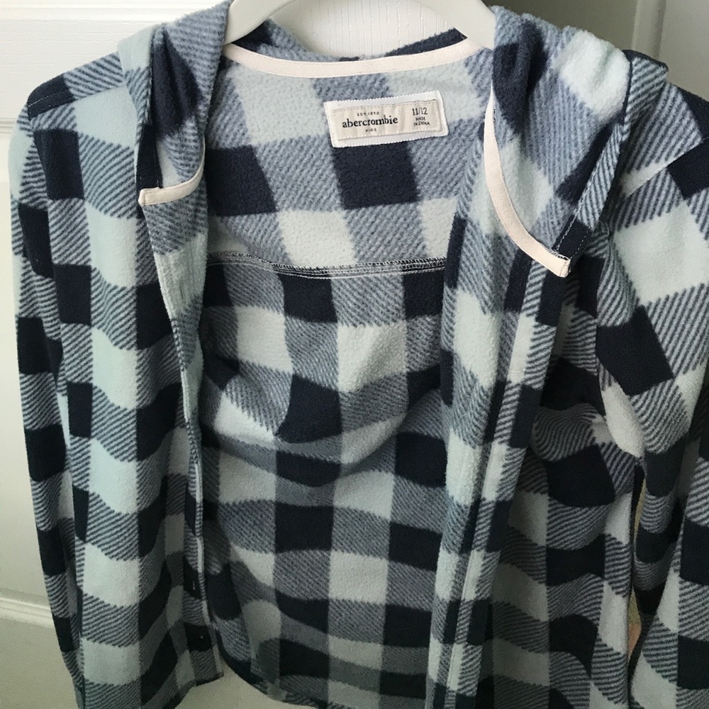 KIDS Abercrombie Flannel Sweater