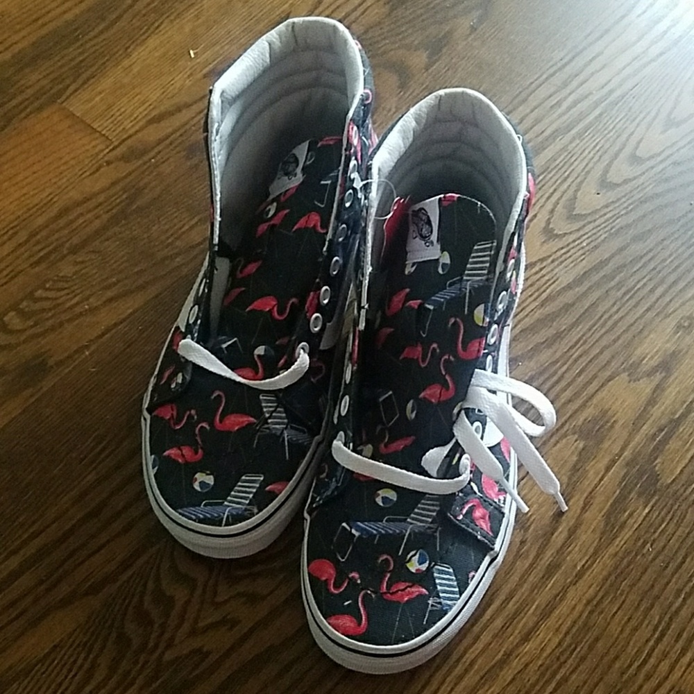 Brand New (with tags) Flamingo Vans