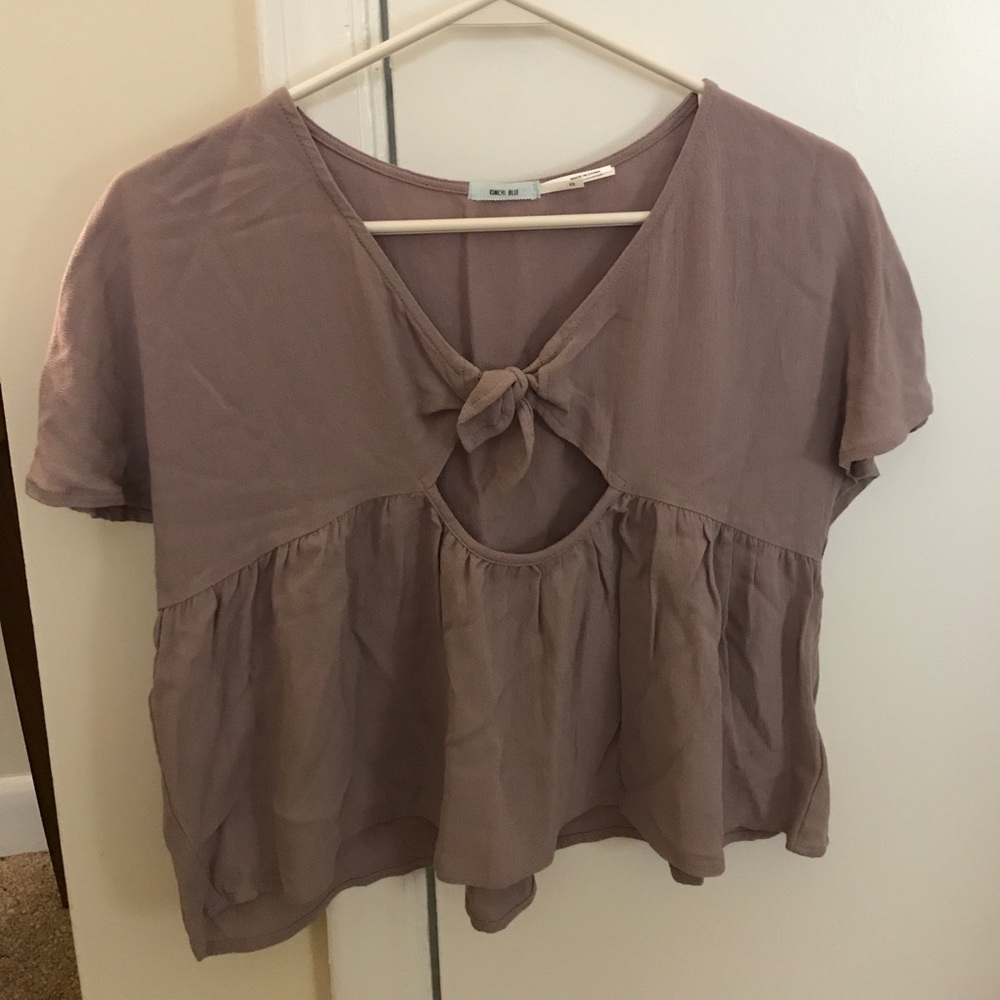 Cute purple crop top from UO!