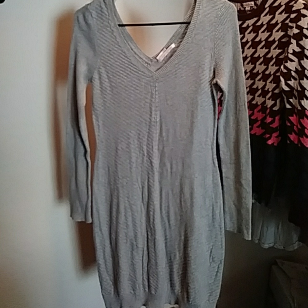 VS grey sweater dress (M)