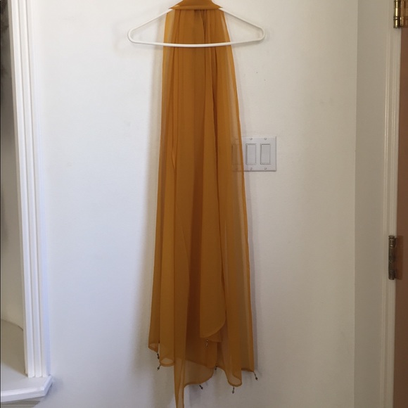 Mustard yellow Indian Kurta pajama - Picture 4 of 6