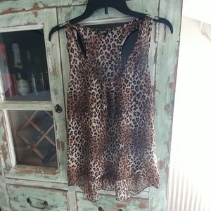 Styles lepard print blouse