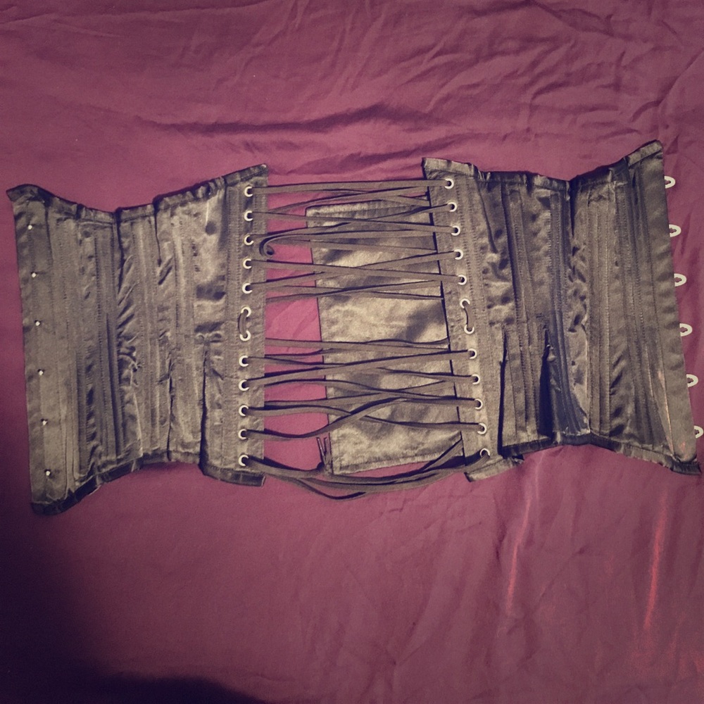 Waist training corset