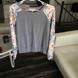 Floral sweatshirt
