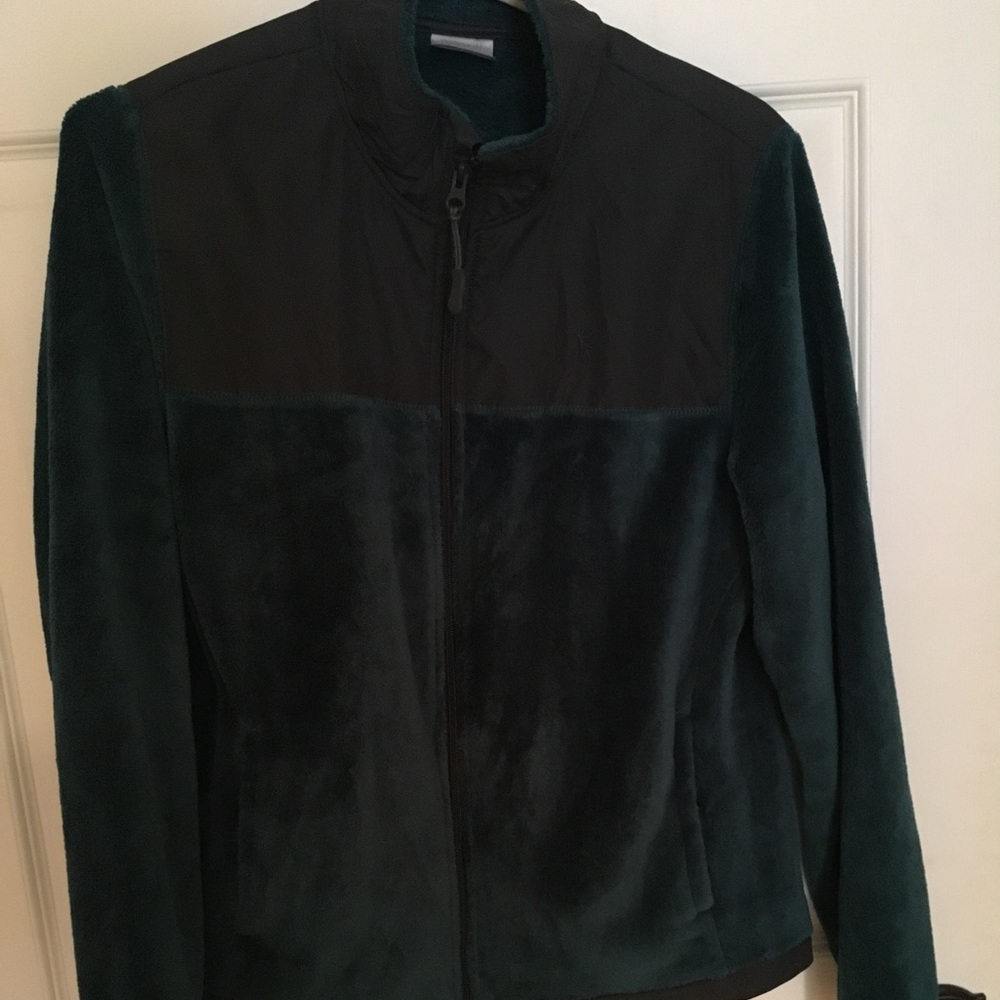 Fleece jacket very pretty, size med