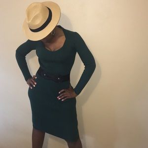Winter green sweater dress! Size S