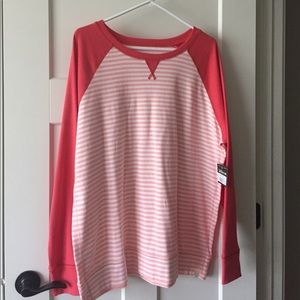 Lightweight sweatshirt style top