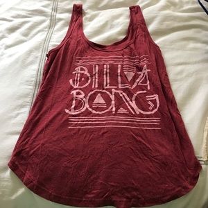 Red Billabong Tank