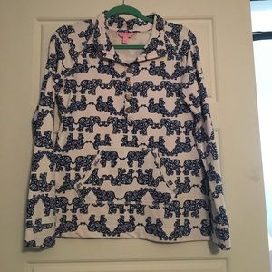 Lilly Pulitzer captain popover