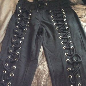 Missguided Tie Up Sweatpants