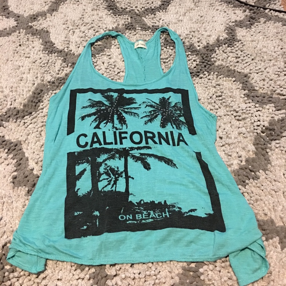 Blue tank!