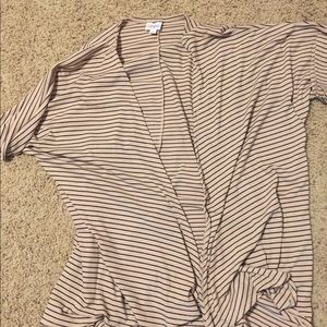 LulaRoe Medium cream/black Lindsay