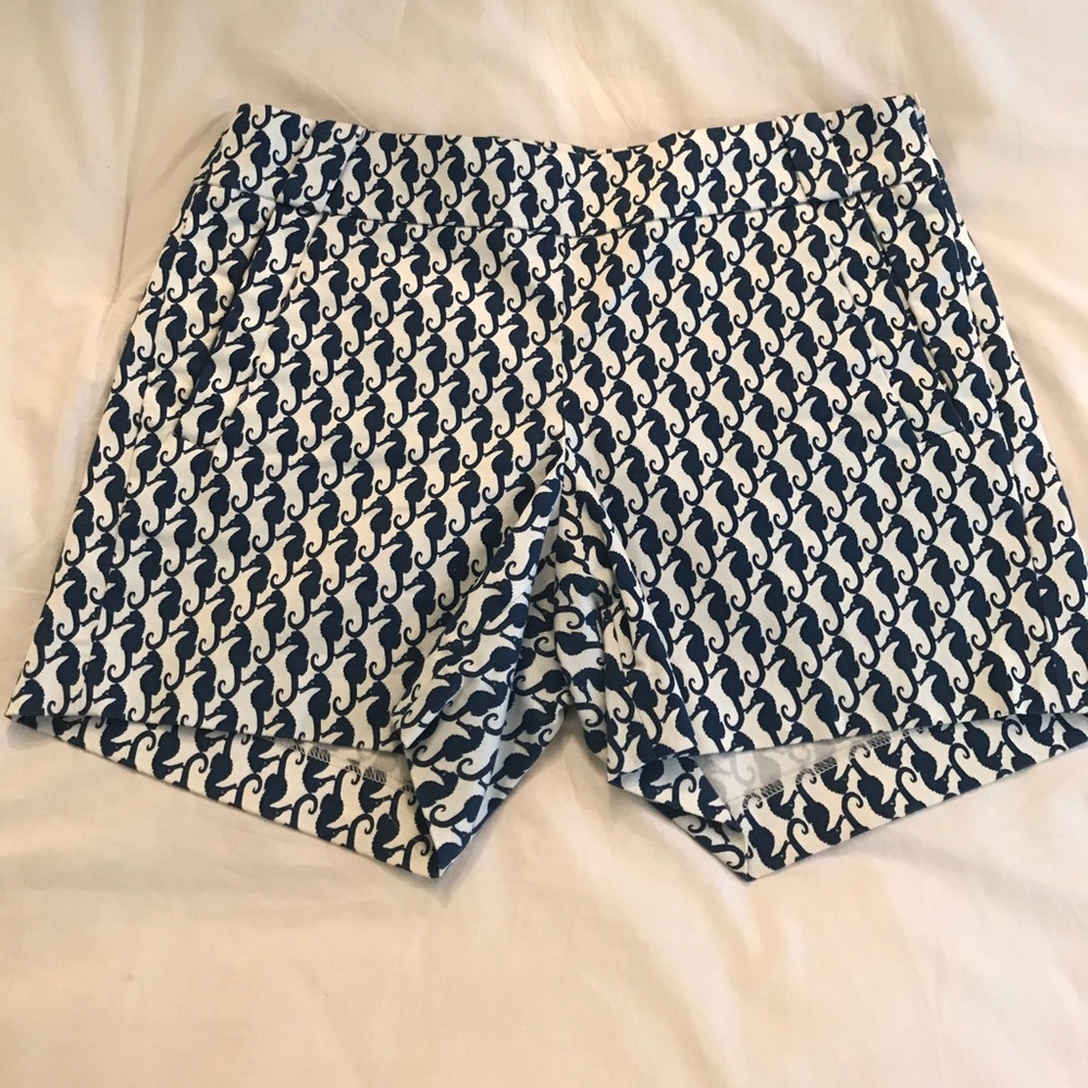Size 4 J. Crew Seahorse Chino Shorts