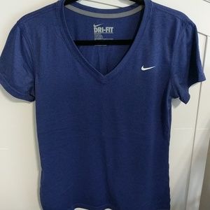 V-neck nike dri-fit t-shirt