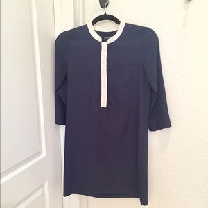 FINAL PRICE - J. Crew navy tunic shirt dress