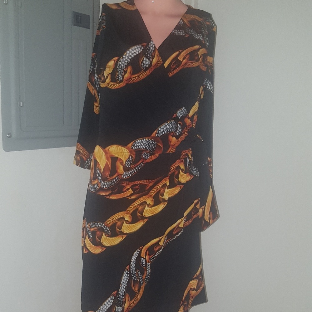 Brave new wrap around dress