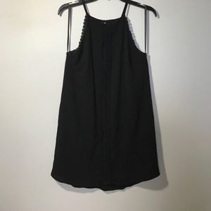Black shift dress