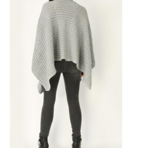 NWT! LAST ONE! AMAZING OVER SIZED PONCHO! - Picture 2 of 5